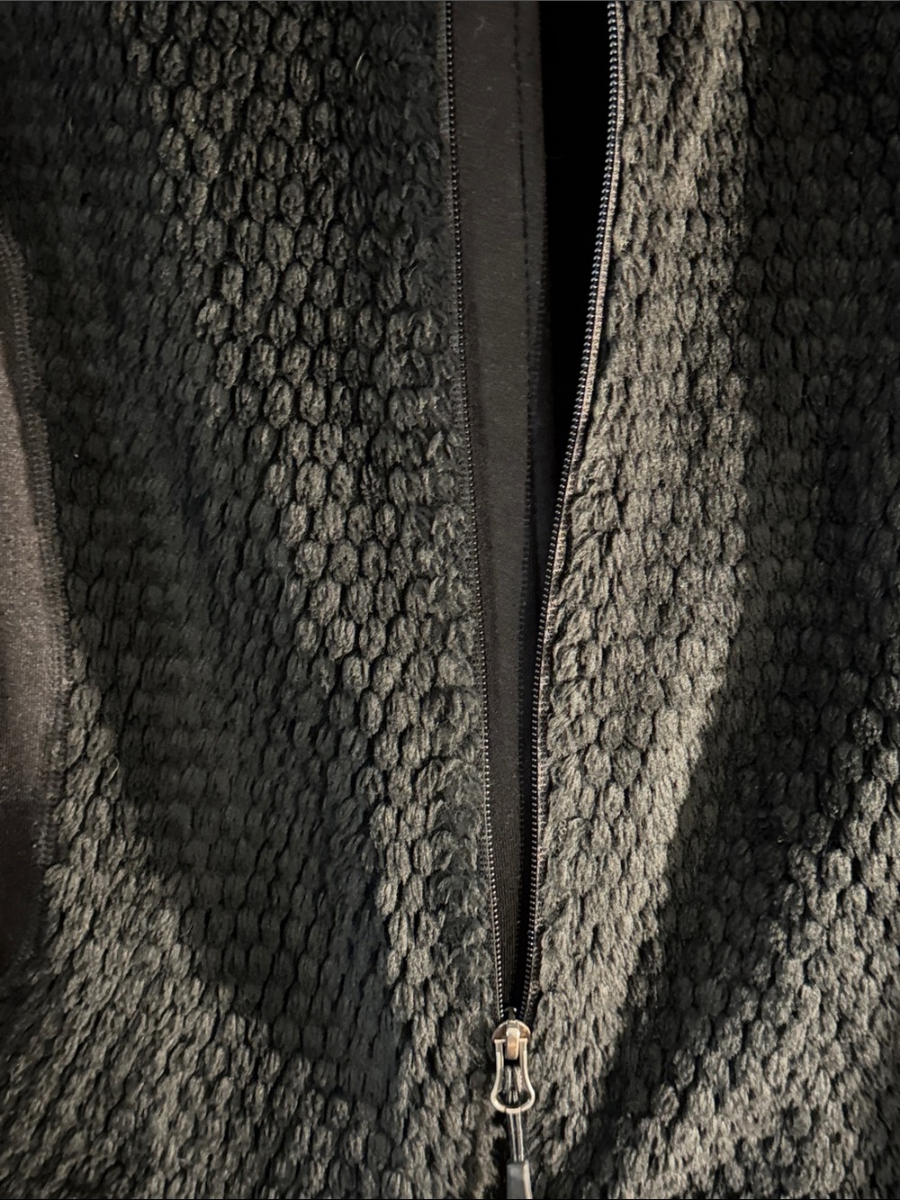 The North Face Women's Black Teddy Fleece Jacket - full zip - Picture 6 of 11
